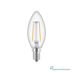   Philips CorePro LEDCandleND 2-25W E14B35 827CL G 25W helyett gyertya izzó