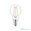 Philips CorePro LEDLuster ND 2-25W P45 E14 827 CL G 40W helyett kisgömb