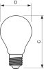 Philips CorePro LEDBulb ND 8.5W E27 A60 827 CL G 75W helyett normál izzó