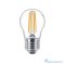 Philips CorePro LEDLuster ND 6.5-60W P45 E27 827 CL G meleg fehér 60w helyett kisgömb