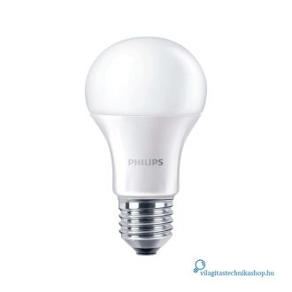   Philips CorePro LEDbulb ND 10-75W A60 E27 827 melegfehér 75W helyett normál izzó