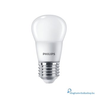   Philips CorePro lustre ND 2.8-25W E27 827 P45 FR meleg fehér 25W helyett kisgömb
