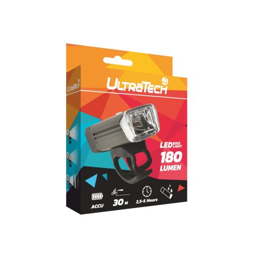 Ultratech LEDB180R első USB-s LED kerékpár lámpa