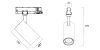 Sylvania Pixo Medium 3650LM 930 NB MB WB WHITE spotlámpa