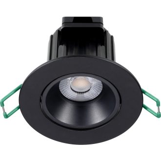 0005186 START Spot Alu IP44 Dimmable 760LM 3CCT Black