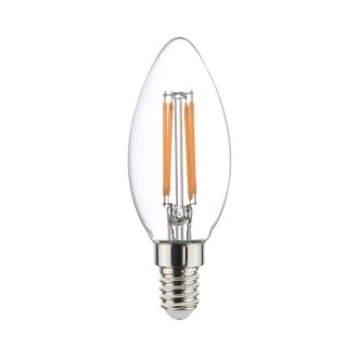 0029344 ToLEDo Retro Candle V5 Clear Dimmable 470LM 827 E14
