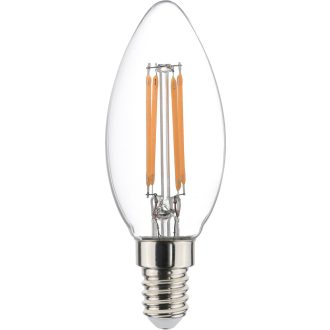 0029344 ToLEDo Retro Candle V5 Clear Dimmable 470LM 827 E14