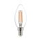 0029344 ToLEDo Retro Candle V5 Clear Dimmable 470LM 827 E14
