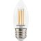 0029366 ToLEDo Retro Candle V5 Clear Dimmable 470LM 827 E27