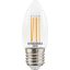 0029366 ToLEDo Retro Candle V5 Clear Dimmable 470LM 827 E27