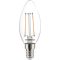 0029371 ToLEDo Retro Candle V5 Clear 250LM 827 E14