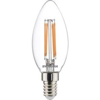 0029373 ToLEDo Retro Candle V5 Clear 470LM 827 E14