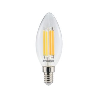 0029376 ToLEDo Retro Candle V5 Clear 806LM 827 E14