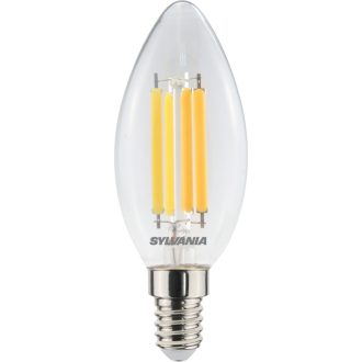 0029376 ToLEDo Retro Candle V5 Clear 806LM 827 E14