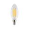 0029376 ToLEDo Retro Candle V5 Clear 806LM 827 E14