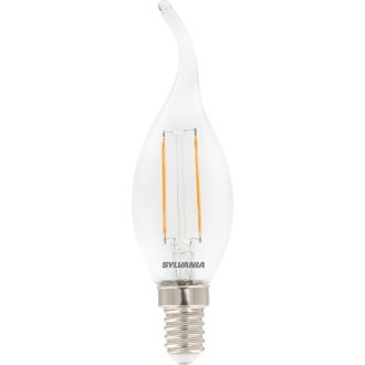 0029485 ToLEDo Retro Candle Bent Tip V5 Clear 250LM 827 E14