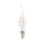 0029485 ToLEDo Retro Candle Bent Tip V5 Clear 250LM 827 E14