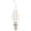 0029485 ToLEDo Retro Candle Bent Tip V5 Clear 250LM 827 E14