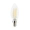0029487 ToLEDo Retro Candle Tunable White V5 Clear 470LM 827 E14