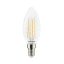 0029487 ToLEDo Retro Candle Tunable White V5 Clear 470LM 827 E14