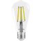 0030133 ToLEDo Platinum Retro ST64 Clear 840LM 827 E27