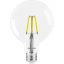 0030135 ToLEDo Platinum Retro G120 Clear 840LM 827 E27