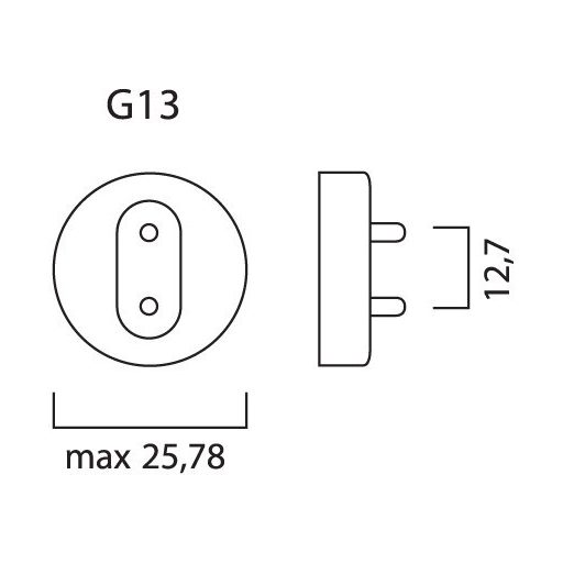0030236 ToLEDo Avant T8 L600 1000LM 830 50K RL