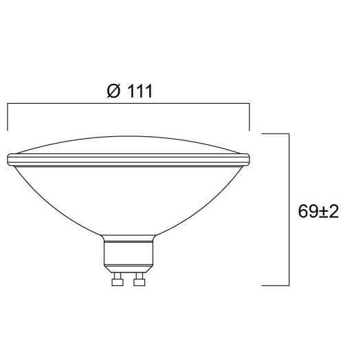 0031858 RefLED Retro ES111 V3 1150LM Dimmable 830 25°