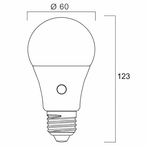 0031868 ToLEDo Light-Sense V2 GLS 806LM 827 E27