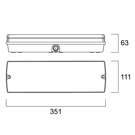 Sylvana LSF BH IP65 C EM3 NM/MT ST vészvilágítás