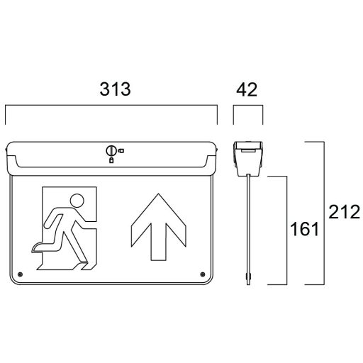 Sylvana LSF MULTIFIX EX C EM3 NM/MT ST vészvilágítás