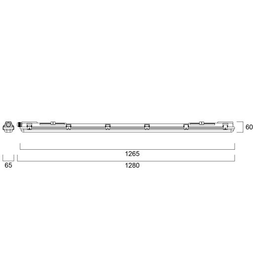0047193 START Waterproof 1200 Housing 1x