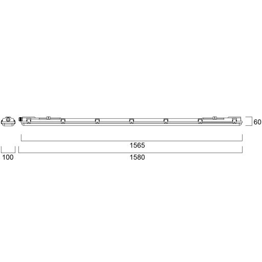 0047196 START Waterproof 1500 Housing 2x