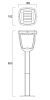 Sylvania YH SOLAR BOLLARD LANTERN szolár kültéri lámpa