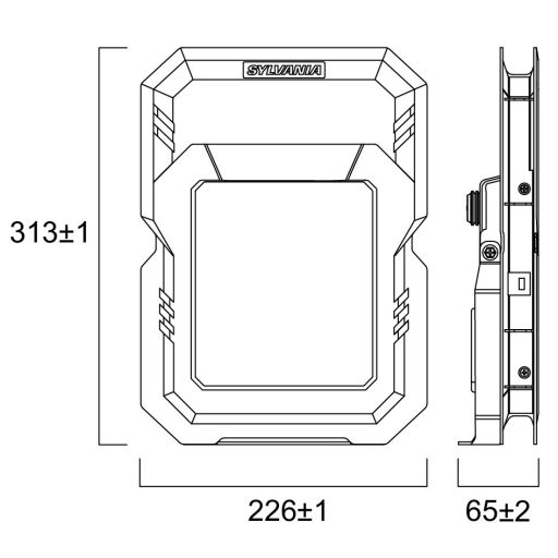 0090002 SylWork Flood 5000LM 840 IP65
