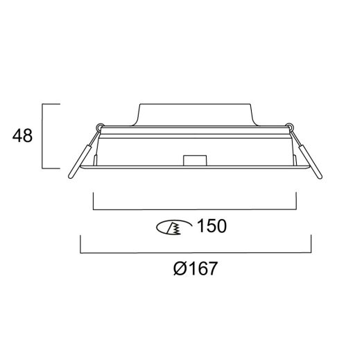 Sylvania SYLDWN RGBW 1500LM SST okos LED lámpa