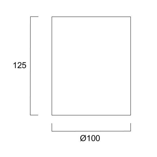 Sylvania SylDownlight Surface BLK TW 400LM SST mennyezeti hengeres spot
