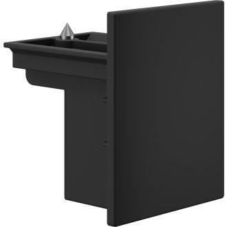   Sylvania ONETRACK zárókupak rögzítőcsavarral, fekete (9004/B)