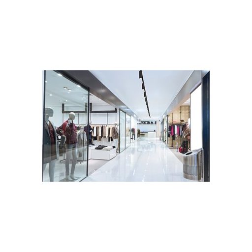 Sylvania ONETRACK 3-fázisú végcsatlakozó jobb oldali betáplálással, fekete (9001-4/B)