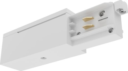 Sylvania ONETRACK 3-fázisú végcsatlakozó bal oldali betáplálással, fehér (9002-4/W)