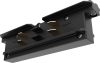 Sylvania ONETRACK 3-fázisú egyenes csatlakozó, fekete (9003-4/B)