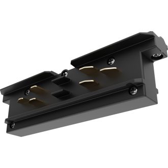 Sylvania ONETRACK egyenes csatlakozó, fekete (9003/B)