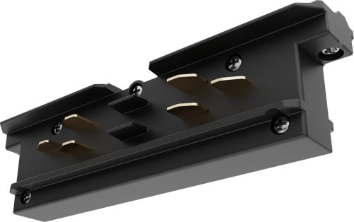 Sylvania ONETRACK egyenes csatlakozó, fekete (9003/B)