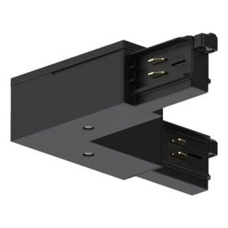   Sylvania ONETRACK 3-fázisú L-alakú betápláló csatlakozó, fekete (9011-4/B)