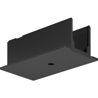   Sylvania ONETRACK REC COVER END FEED S-9001-R/6-B süllyesztett takaróelem végbetáplálóhoz