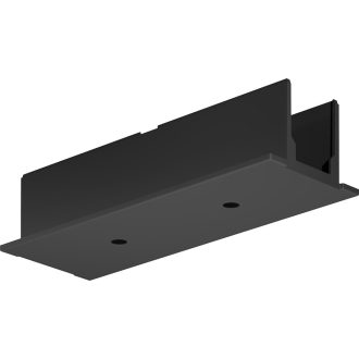   Sylvania ONETRACK REC COVER MID FEED S-9010-R/6-B süllyesztett takaróelem középső betápláló csatlakozóhoz