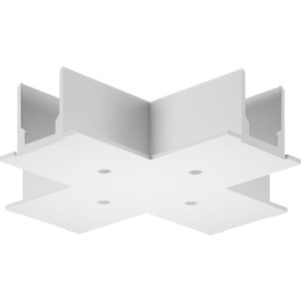   Sylvania ONETRACK REC COVER X-FEED S-9017-R/6-W süllyesztett takaróelem X betápláló csatlakozóhoz