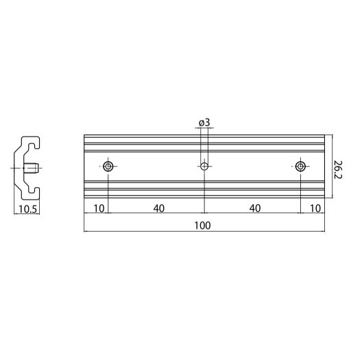Sylvania OTRK M SUSPN BRACKET-SPH S-9000/322-SV-B közepes függesztő konzol függesztésekhez