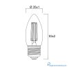 Sylvania ToLEDo Candle V7 470LM 827 E27 SL  0029366