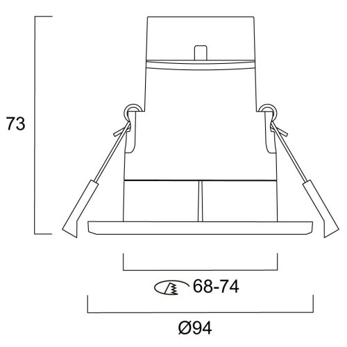 Sylvania SYLRADIANCE TW 1500LM SST okos LED lámpa